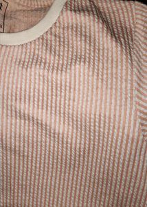 Peach Striped T-shirt