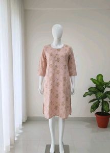 Floral Print Kurta(L)