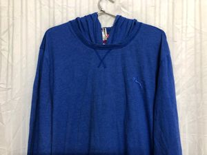 Puma Blue Long Sleeve hoodie