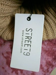 STREET 9 Beige Women Pullover (Xs-S)