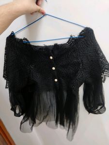 Black Trendy &amp; Stylish Top