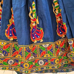 Navratri Blue Chaniya Choli