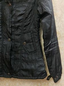 Black jacket With Woolen Layer Inside