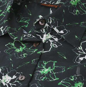 Floral Puff Sleeves Shirts