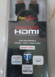 New Redgear 2m Hdmi Cable
