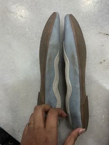 Powder Blue Ballerinas Size 40