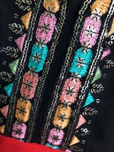 Thread Work Kurta Set