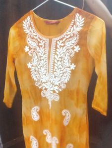 Women&#39;s Trending Chikankari Kurti