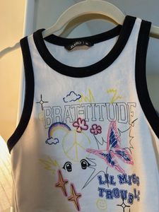 Cute Brattitude Crop Tank Top