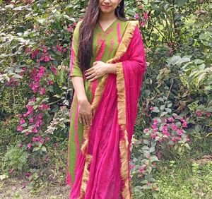 Green Kurta With Pant