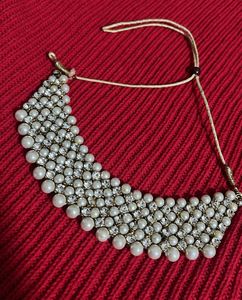 Pearl &amp; Stone Necklace