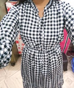 Gingham Checkered Dress