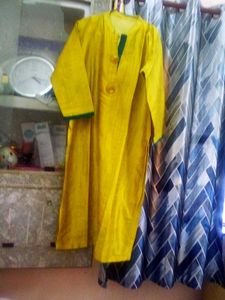 Yellow New Kurta