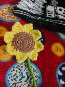Crochet Sunflower Decoration