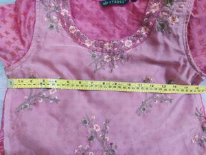 🌸 Beautiful Pink Kurta &amp; Pant Set 🌸
