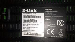 D Link DIR 825 AC 1200 WIFI ROUTER