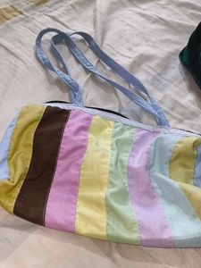 Striped Handbag