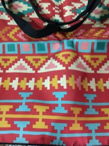 Ethnic Pattern Tote Bag
