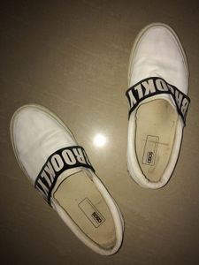 ASOS White Canvas Shoes
