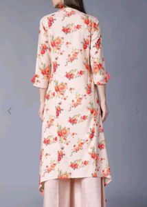 Floral Print Kurta