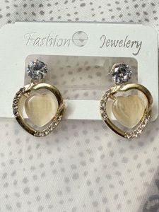 Heart Drop Earrings