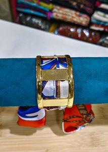 Hermes twilly scarf used as a bracelet.💕