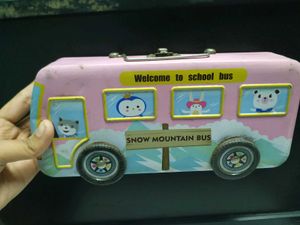 Cute School Bus Geometry Box