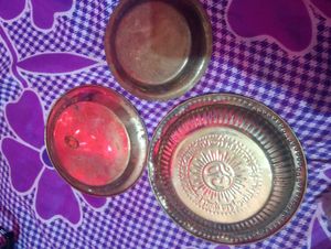 Combo Of Brass Plates