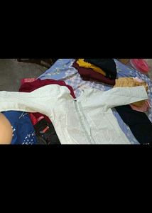 Woman Cotton Kurta Set With Dupatta