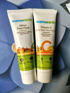 Mamaearth Ubtan Face Mask &amp; Cream