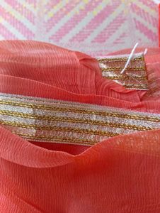 Georgette Pant Suit With Pure Dupatta