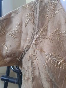 Diwali Special Stylish Gold Embroidered Blouse