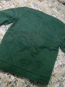 Green Casual Jacket