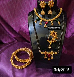 Traditional Indian Jewelry Set