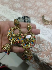 Combo Of Three Earrings.