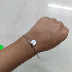 Initial Stamped Bracelet