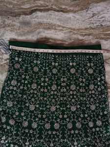 Beautiful Green Lehenga Choli.