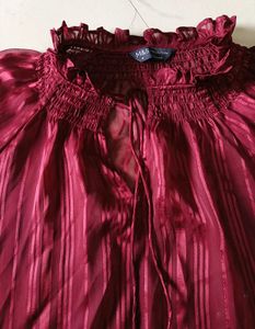 Marks &amp; SpencerSolid Blouse with Tie-Up