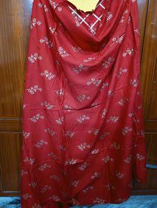 Yellow Flair Kurti With Plazo