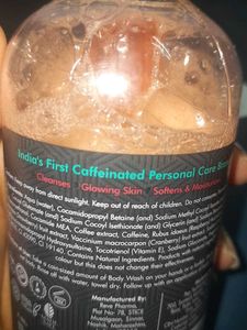 mCaffeine Coffee Body Wash with Berries