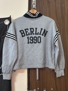 Grey 'Berlin 1990' Sweatshirt