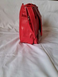 Red Satchel Bag