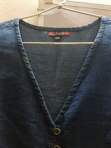 Denim Sleeveless Dress