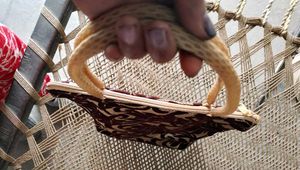 Floral Velvet Tote Bag