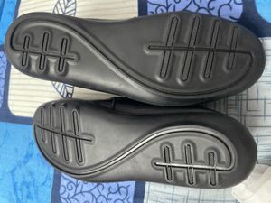 ECCO Black Leather Loafers