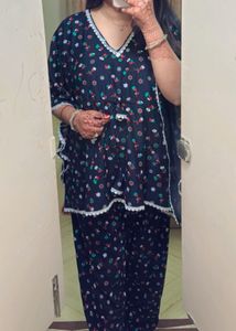 Black Kaftan Co Ord