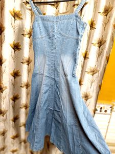 Denim A-Line Sundress
