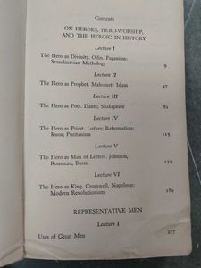 On Heroes and Hero-Worship/Representative Men