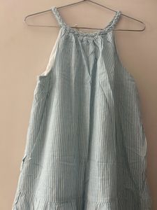 Light blue casual dress