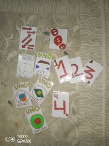 UNO. FLAG CARDS.